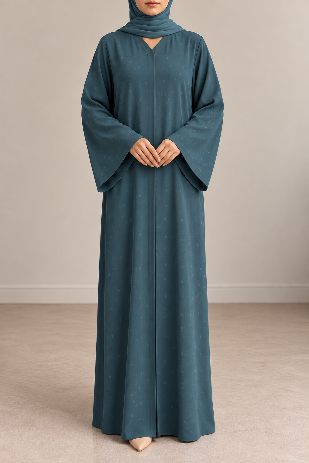 Closed Abaya Dark Green