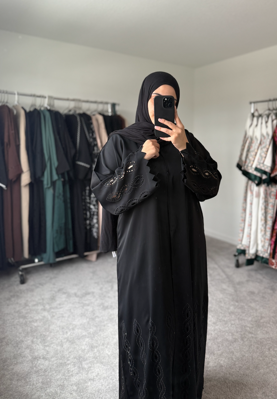 Sheer Detail Abaya