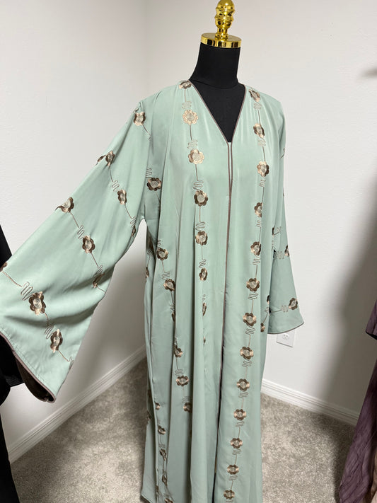 Mint Abaya