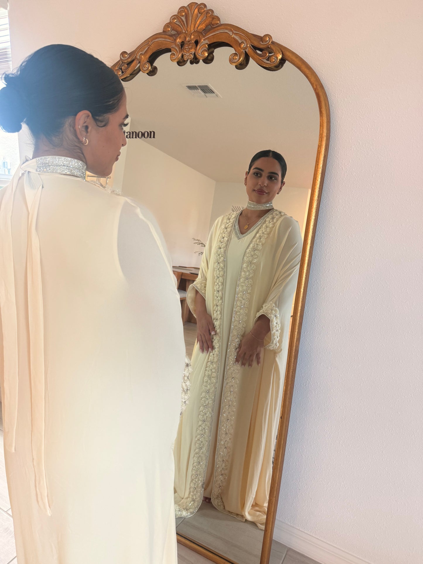 Butter Yellow Kaftan