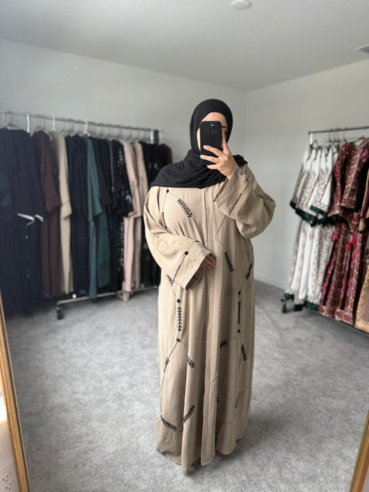 Beige Abaya