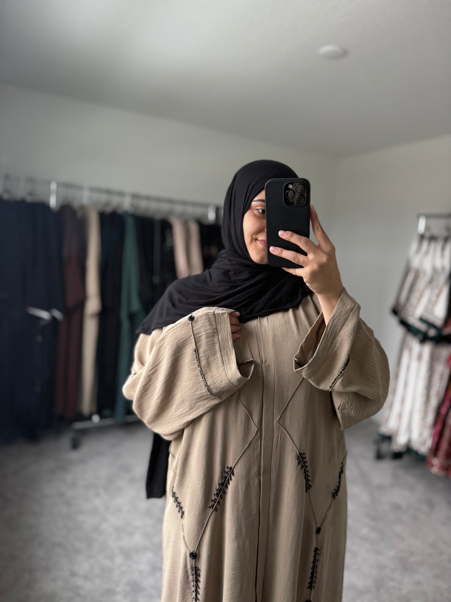 Beige Abaya